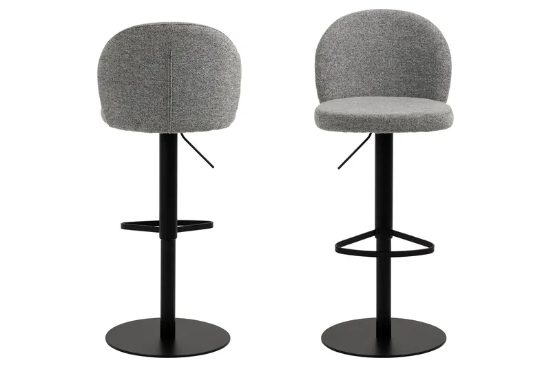 Dursun Barstol - Grå - Möbler - Fåtölj & stolar - Barstol & barpall