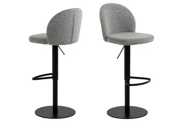 Dursun Barstol - Grå - Möbler - Fåtölj & stolar - Barstol & barpall