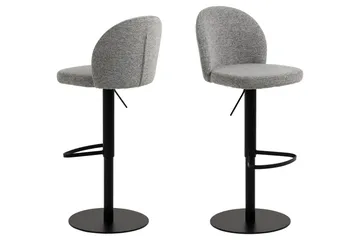 Dursun Barstol - Grå - Möbler - Fåtölj & stolar - Barstol & barpall