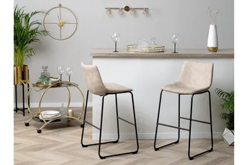 Franks Barstol 46 cm - Beige - Möbler - Fåtölj & stolar - Barstol & barpall