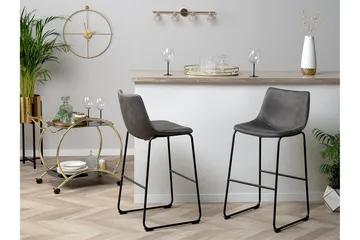 Franks Barstol 46 cm - Grå - Möbler - Fåtölj & stolar - Barstol & barpall