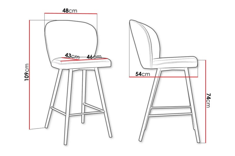 Glenarm Barstol - Möbler - Fåtölj & stolar - Barstol & barpall