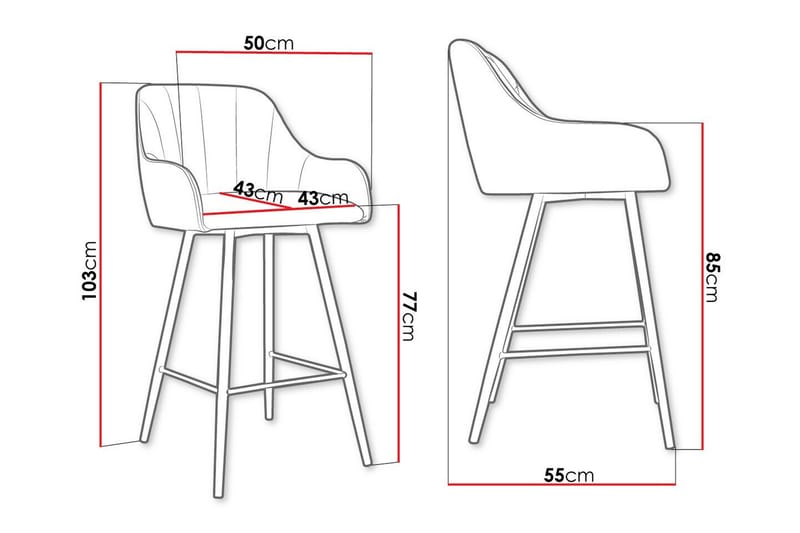 Glenarm Barstol - Möbler - Fåtölj & stolar - Barstol & barpall
