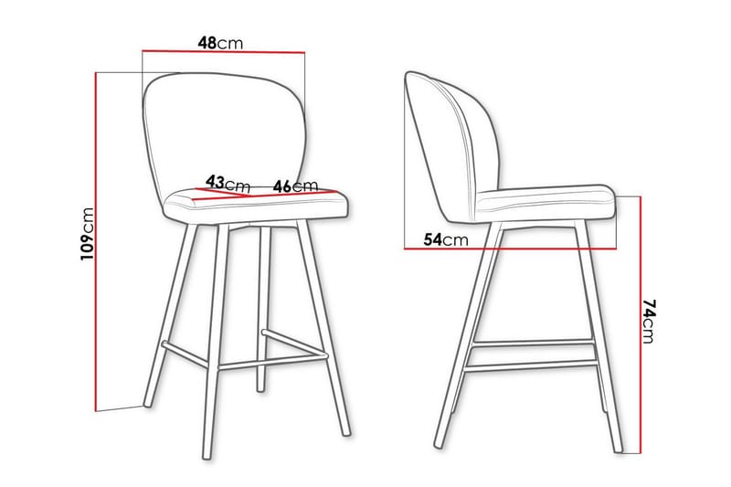 Glenarm Barstol - Möbler - Fåtölj & stolar - Barstol & barpall