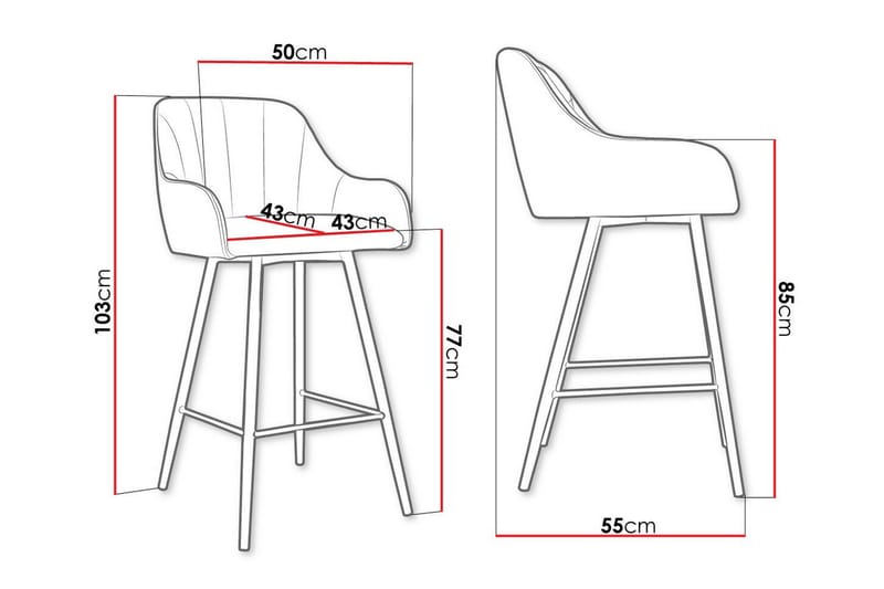 Glenarm Barstol - Möbler - Fåtölj & stolar - Barstol & barpall