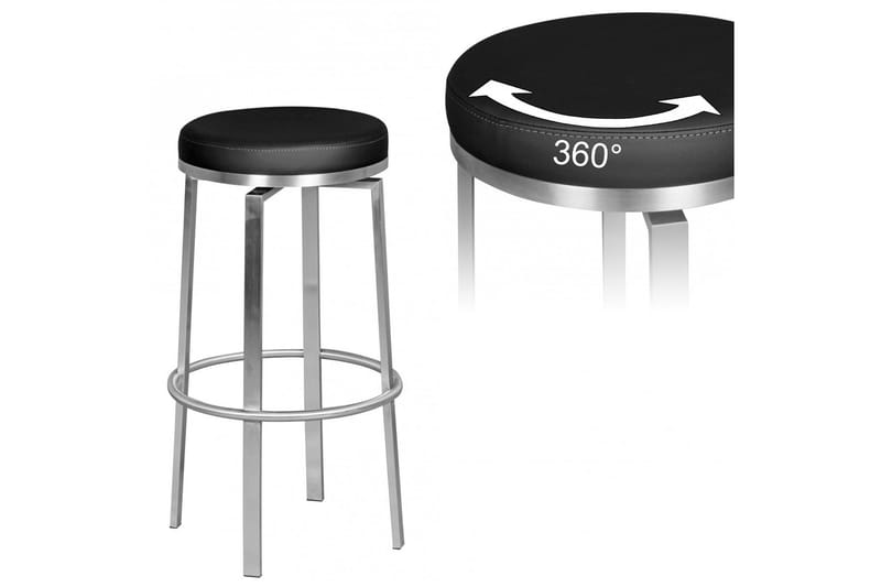 Joandri Barstol - Svart - Möbler - Fåtölj & stolar - Barstol & barpall