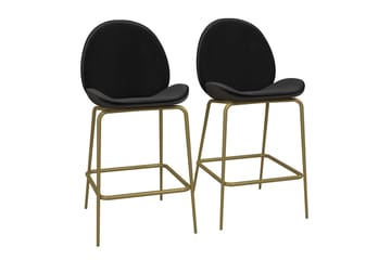 Kaiti Barstol - Svart - Möbler - Fåtölj & stolar - Barstol & barpall