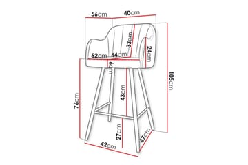 Kintore Barstol - Svart - Möbler - Fåtölj & stolar - Barstol & barpall