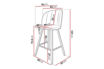 Kintore Barstol - Svart - Möbler - Fåtölj & stolar - Barstol & barpall