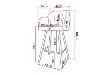 Kintore Barstol - Svart - Möbler - Fåtölj & stolar - Barstol & barpall