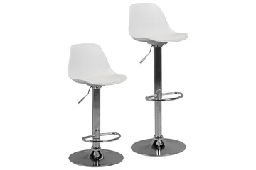 Mateel Barstol - Vit - Möbler - Fåtölj & stolar - Barstol & barpall