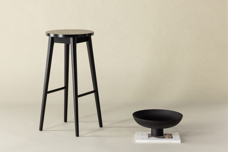 Mollösand Barstol 75 cm - Svart - Möbler - Fåtölj & stolar - Barstol & barpall