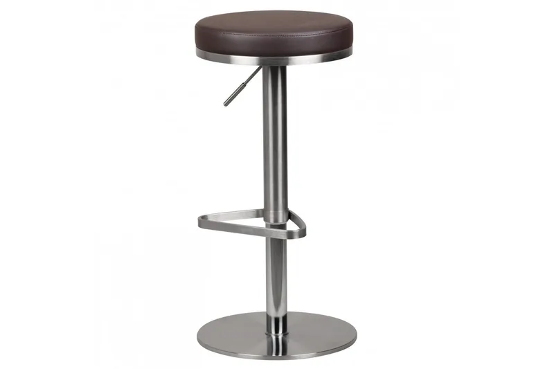 Norsen Barstol - Brun|Krom - Möbler - Fåtölj & stolar - Barstol & barpall
