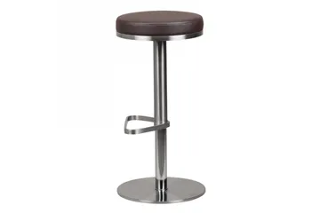 Norsen Barstol - Brun|Krom - Möbler - Fåtölj & stolar - Barstol & barpall