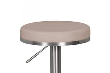 Norsen Barstol - Taupe|Krom - Möbler - Fåtölj & stolar - Barstol & barpall