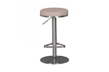 Norsen Barstol - Taupe|Krom - Möbler - Fåtölj & stolar - Barstol & barpall