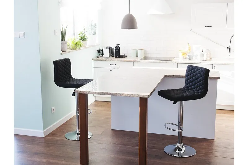 Orlando Barstol 39 cm 2-pack - Svart - Möbler - Fåtölj & stolar - Barstol & barpall