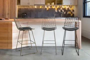 Preston Barstol 48 cm - Svart - Möbler - Fåtölj & stolar - Barstol & barpall