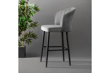 Rubi Barstol - Grå - Möbler - Fåtölj & stolar - Barstol & barpall
