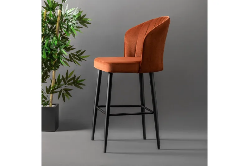 Rubi Barstol - Red - Möbler - Fåtölj & stolar - Barstol & barpall