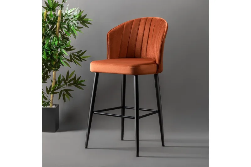 Rubi Barstol - Red - Möbler - Fåtölj & stolar - Barstol & barpall