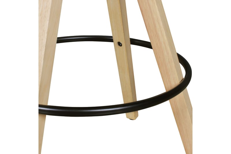 Sarkbank Barstolar 2-pack - Svart/Brun - Möbler - Fåtölj & stolar - Barstol & barpall