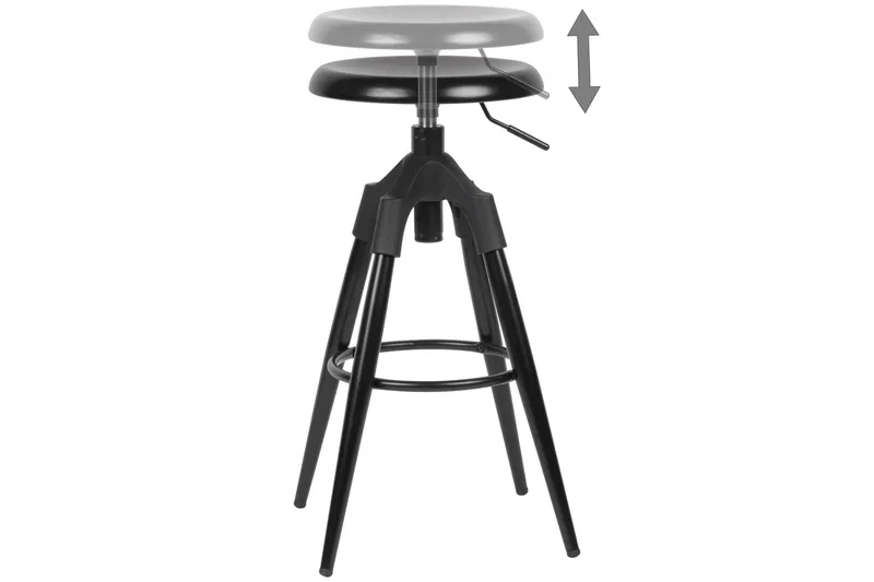 Vabensted Barstol - Svart - Möbler - Fåtölj & stolar - Barstol & barpall