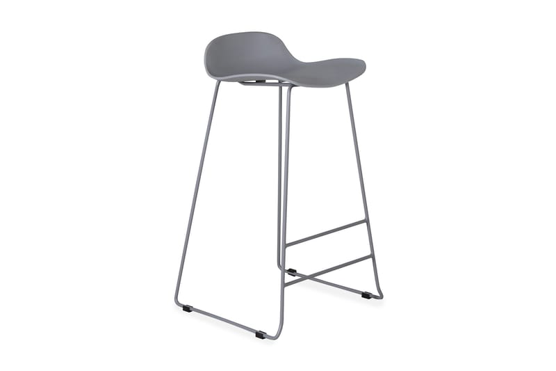 Wave Barstol, Grå/Grå