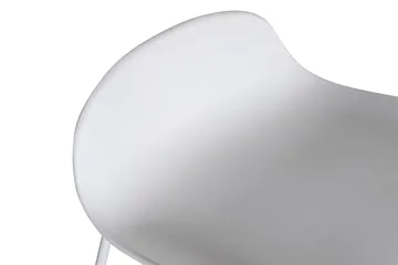 Wave Barstol - Vit/Vit - Möbler - Fåtölj & stolar - Barstol & barpall