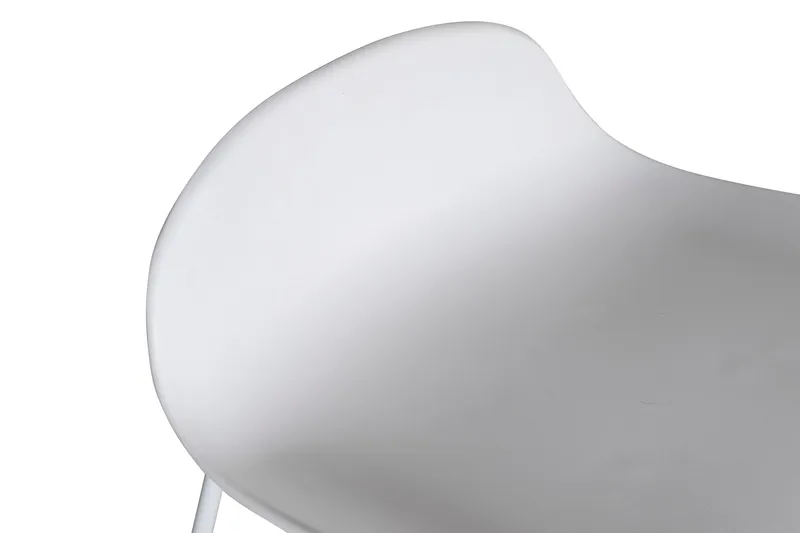 Wave Barstol - Vit/Vit - Möbler - Fåtölj & stolar - Barstol & barpall