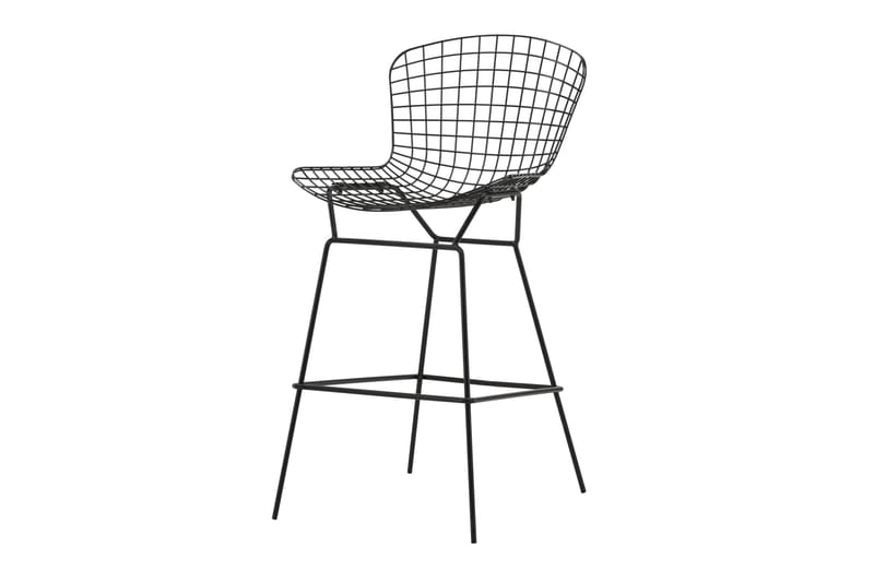 Yuma Barstol Svart - Venture Home - Möbler - Fåtölj & stolar - Barstol & barpall