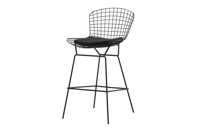 Yuma Barstol Svart - Venture Home - Möbler - Fåtölj & stolar - Barstol & barpall