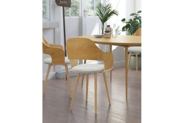 Belle Karmstol - Grå - Möbler - Fåtölj & stolar - Matstol & köksstol