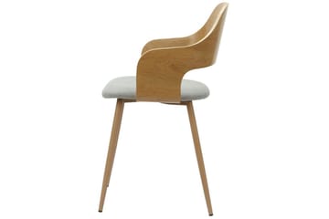 Belle Karmstol - Grå - Möbler - Fåtölj & stolar - Matstol & köksstol