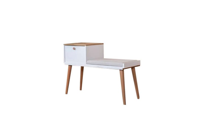 Bohem Sittpall - Vit - Möbler - Fåtölj & stolar - Pall & puff
