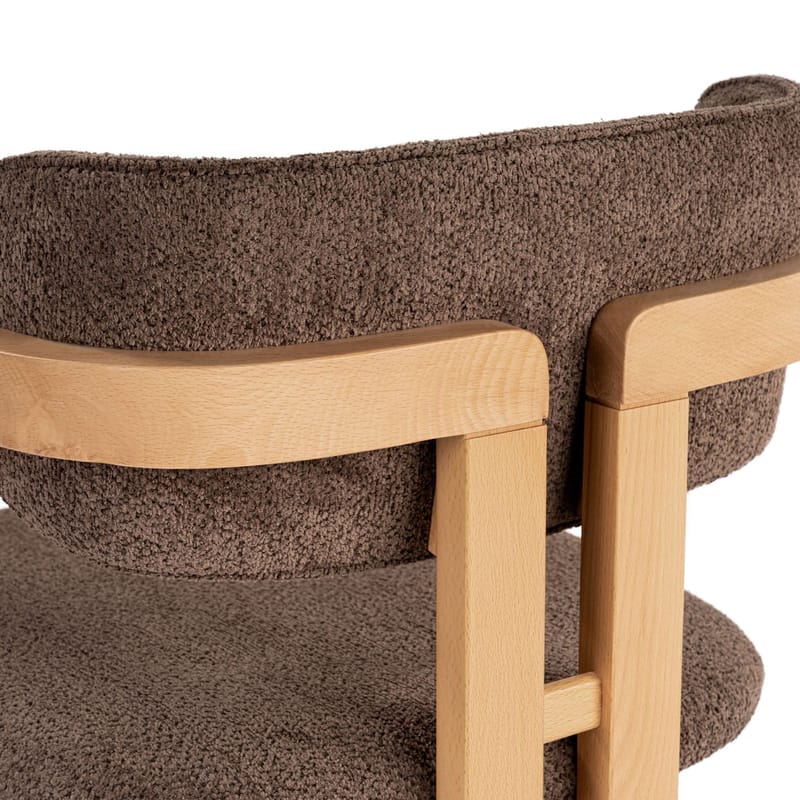 Bonavista Stol - brun och ek - Möbler - Fåtölj & stolar - Matstol & köksstol