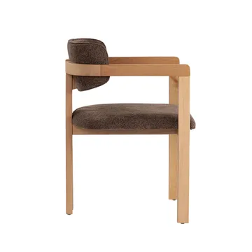 Bonavista Stol - brun och ek - Möbler - Fåtölj & stolar - Matstol & köksstol