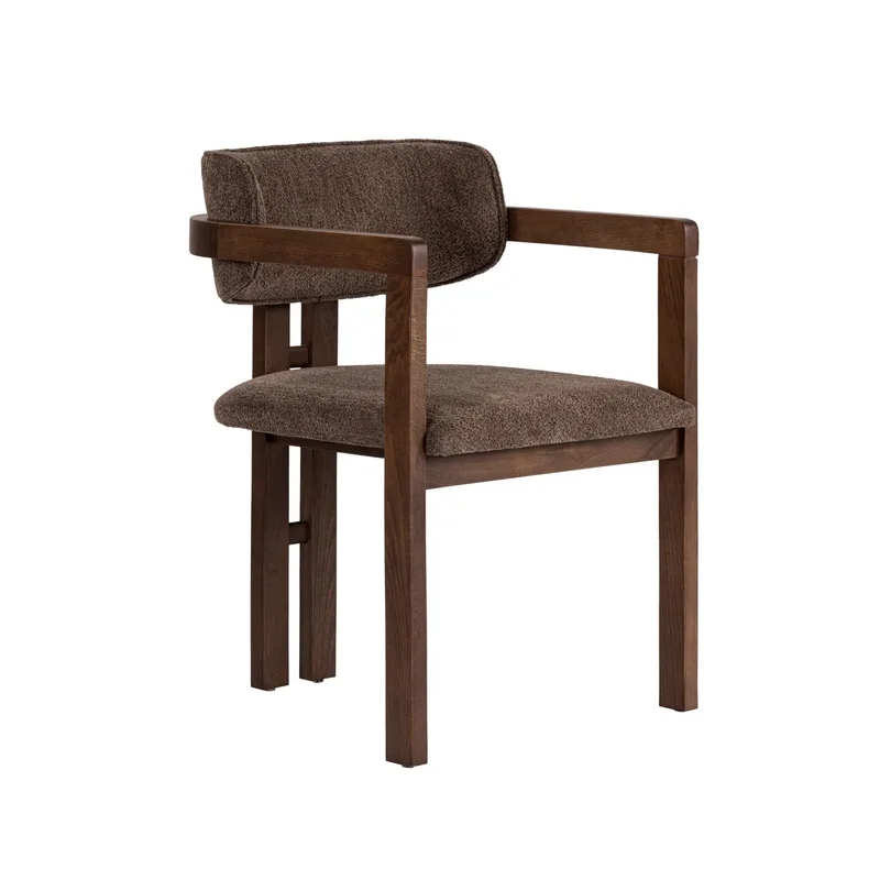 Bonavista Stol, brun och mörk valnöt