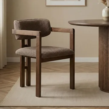 Bonavista Stol - brun och mörk valnöt - Möbler - Fåtölj & stolar - Matstol & köksstol