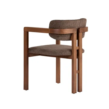 Bonavista Stol - brun och valnöt - Möbler - Fåtölj & stolar - Matstol & köksstol