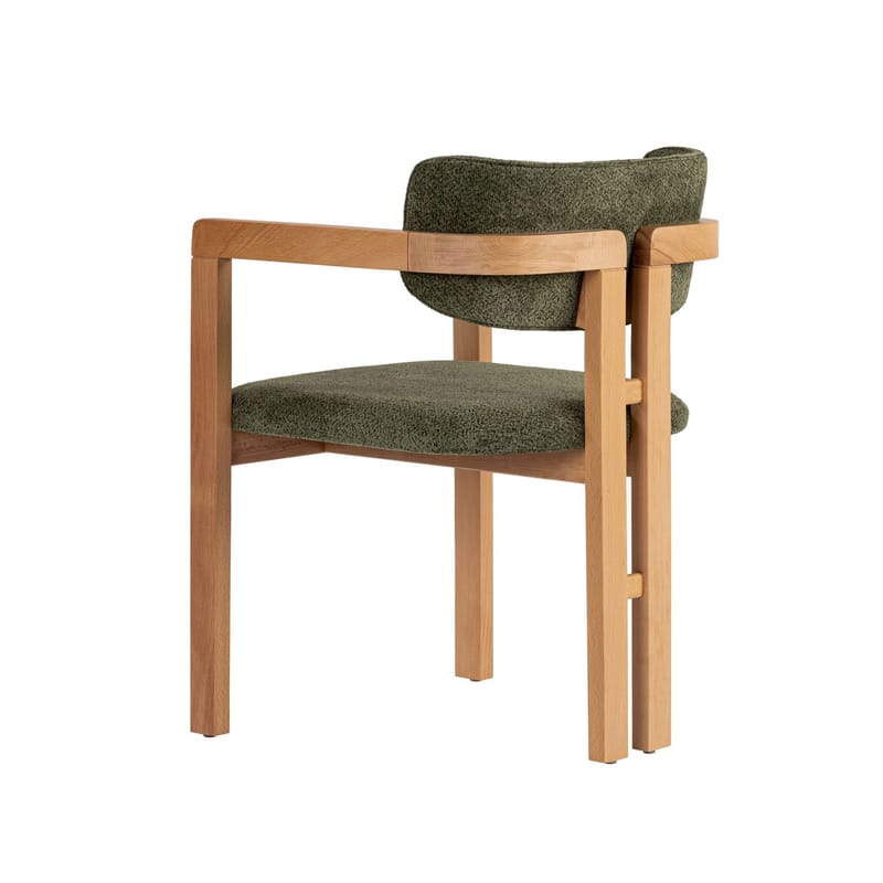 Bonavista Stol - grön och ek - Möbler - Fåtölj & stolar - Matstol & köksstol