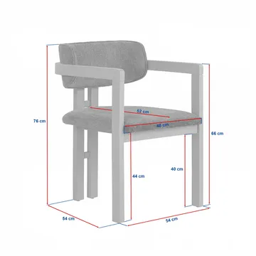 Bonavista Stol - grön och ek - Möbler - Fåtölj & stolar - Matstol & köksstol