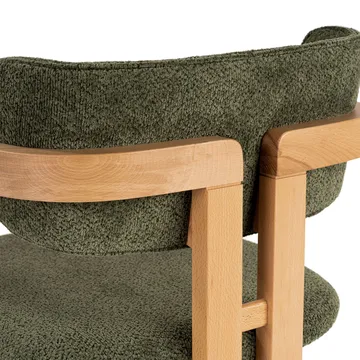 Bonavista Stol - grön och ek - Möbler - Fåtölj & stolar - Matstol & köksstol