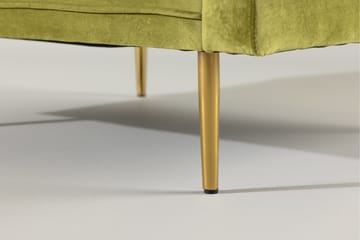 Boom Sammetssfåtölj - Green - Möbler - Fåtölj & stolar - Fåtölj