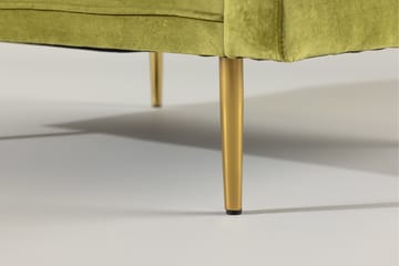 Boom Sammetssfåtölj - Green - Möbler - Fåtölj & stolar - Fåtölj