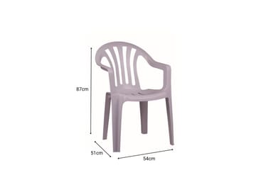 Brandiz Karmstol - Vit - Möbler - Fåtölj & stolar - Matstol & köksstol