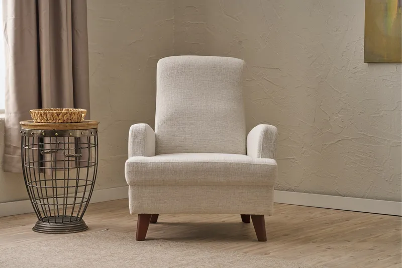 Brazil Fåtölj - Creme - Möbler - Fåtölj & stolar - Fåtölj