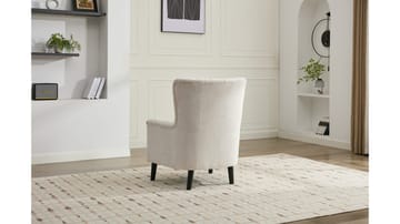 Brevalo Fåtölj i boucle - Cream - Möbler - Fåtölj & stolar - Fåtölj
