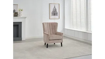 Brevalo Fåtölj i bouclet - Biscuit - Möbler - Fåtölj & stolar - Fåtölj