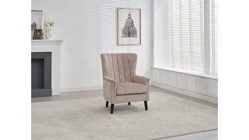 Brevalo Fåtölj i bouclet - Biscuit - Möbler - Fåtölj & stolar - Fåtölj